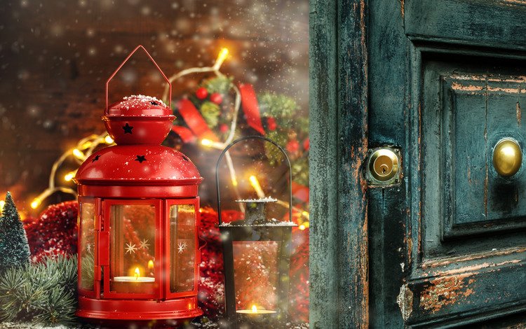 новый год, украшения, подарки, фонарь, свеча, рождество, фонарики, рождественский фонарь, new year, decoration, gifts, lantern, candle, christmas, lanterns