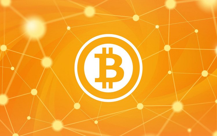 фон, апельсин, fon, btc, биткоин, background, orange, bitcoin
