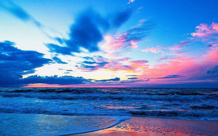 закат, море, sunset, sea