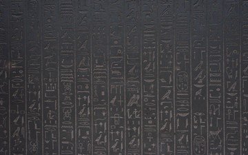 египетские, иероглифы, стенка