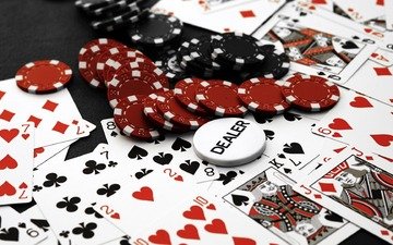 казино, покер, фишки, карты