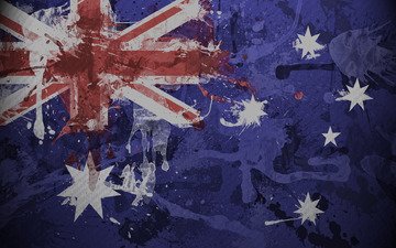 флаг, австралия