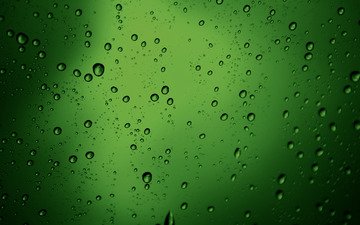 обои, текстура, зелёный, макро, капли, пузыри, бульки, green texture, water drops style