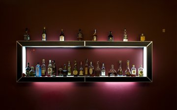 бар, алкоголь, коньяк, коктель, виски