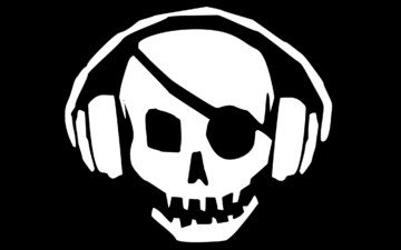 череп, пираты, роджер, piratebay