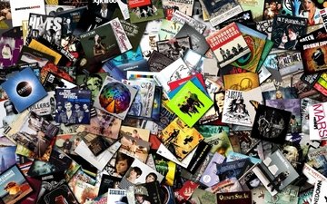 музыка, диски, коллекция
