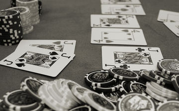покер, карты, серый