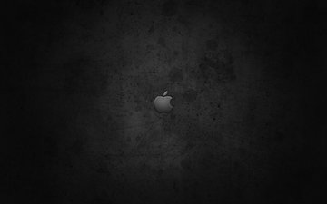 черный, яблоко, бренд, эппл