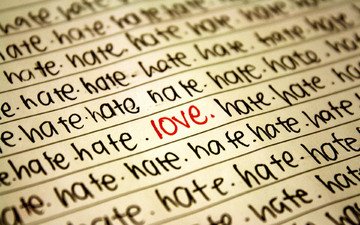 слова, любовь, ненависть