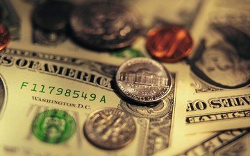 деньги, валюта, доллары, монеты, купюры