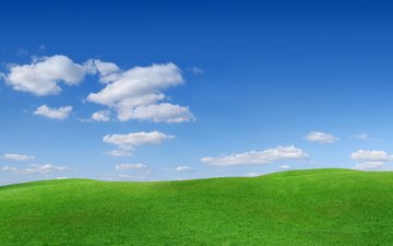 небо, трава, облака, холмы, природа, обои, фото, пейзажи, склоны, бугры