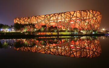 китай, стадион, спротивный дворец, пекин, пекинский национальный стадион