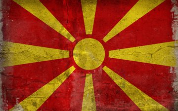 цвета, флаг, македония