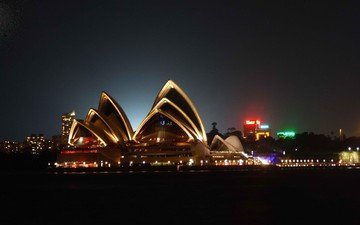 ночь, австралия, опера