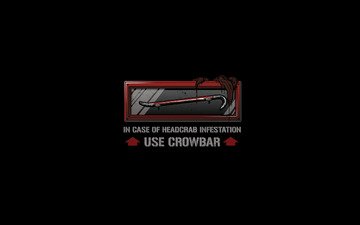 half life, use crowbars, лом