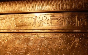 иероглифы, египет, тутанхамон, гробница