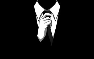 галстук, анонимус, аноним