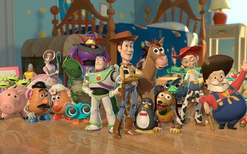 мультфильм, игрушки, мультик, история игрушек, история игрушек 2, jessie, buzz lightyear, sheriff woody