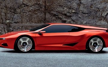 бмв, bmw m1 hommage concept 17