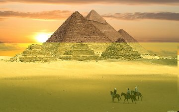 песок, пирамиды, егирет