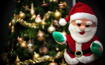 новый год, елка, украшения, игрушка, дед мороз, праздник