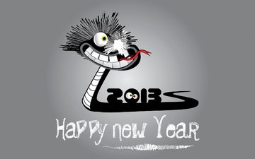 новый год, с новым годом, 2013, год змеи