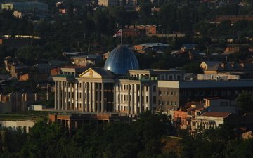 здания, грузия, тбилиси, avlabari presidential palace
