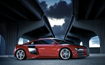 audi r8.