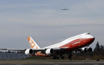 боинг, 747 8, intercontinental, grazhdanskaya