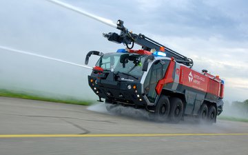 water cannons, vehicles, fire-service vehicles, rosenbauer crashtender