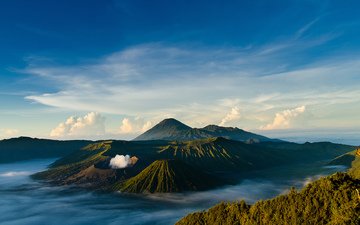 индонезия, ява, вулканический комплекс-кальдеры тенгер