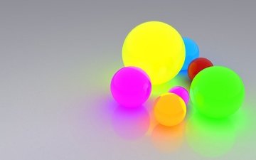 светящиеся шары