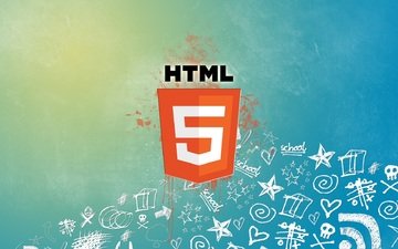 логотип, язык, html5, разметки, гипертекста