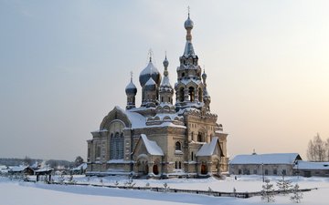 храм, спасский храм, село кукобой, ярославская область