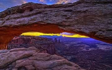 национальный парк арки, near moab, штат юта