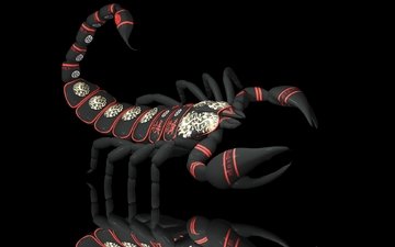 черный скорпион