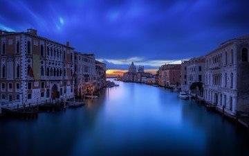 венеция, италия, здания, гранд-канал