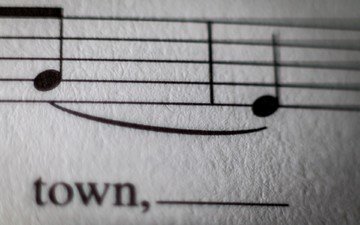 ноты, музыка, musical note