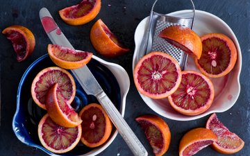 фрукты, апельсины, красные, плоды, натюрморт, цитрусы, anna verdina, bloody oranges