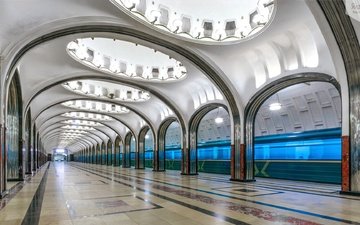москва, метро, маяковская, железнодорожная станция