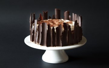 шоколад, сладкое, торт, десерт, блюдо