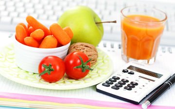 фрукты, овощи, диета, калькулятор, калории