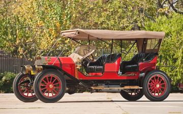ретро, родстер, двухместный, 1912, simplex 38-hp