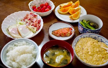 еда, разное, японская кухня, сервировка