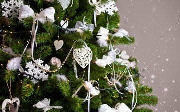 новый год, елка, шары, украшения, рождество, елочные игрушки, клубки, декорация, елочная, merry