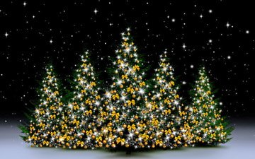 снег, новый год, елка, зима, рождество, декорация, елочная, merry
