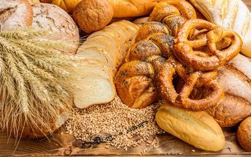 булки, пшеница, хлеб, выпечка, зерно, булочки, сдоба, baking