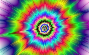 абстракция, цвет, круги, яркие цвета, иллюзия, гипноз, сочные цвета, галлюцинации, игра цвета, circular, hypnotic, визуальный эффект