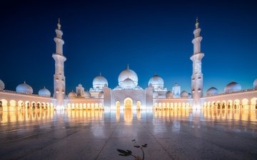 архитектура, абу - даби, religious symmetry, al maqtaa