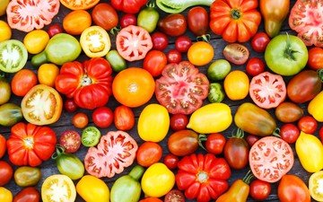 овощи, помидоры, томаты